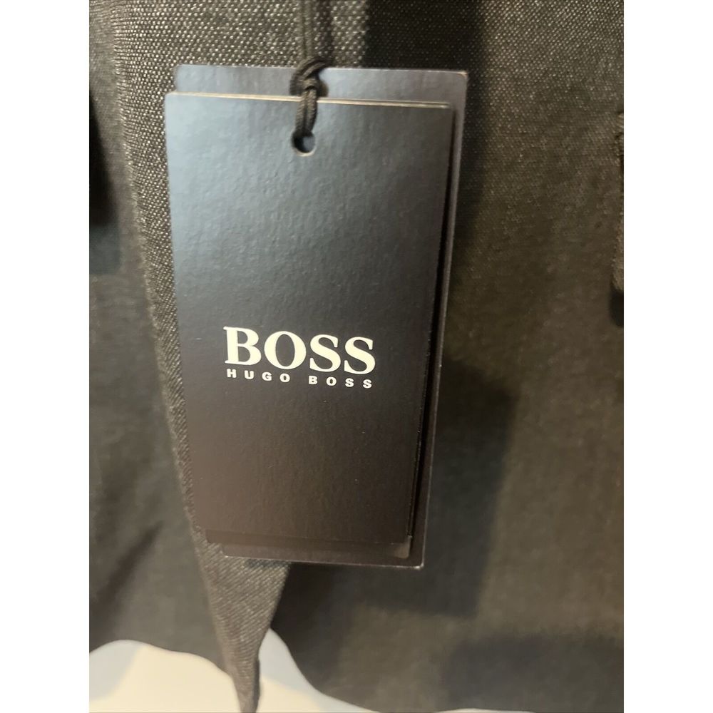 BOSS Hugo Coastes Suit Jacket 40 R 40R Dark Gray - Picture 4 of 6